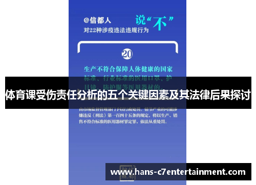 体育课受伤责任分析的五个关键因素及其法律后果探讨