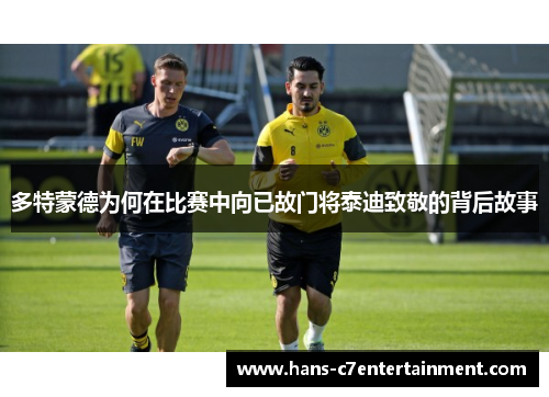 多特蒙德为何在比赛中向已故门将泰迪致敬的背后故事