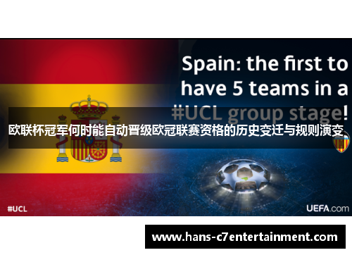 欧联杯冠军何时能自动晋级欧冠联赛资格的历史变迁与规则演变
